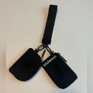 Lululemon dual pouch wristlet